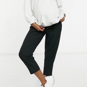 Cropped Maternity Slacks